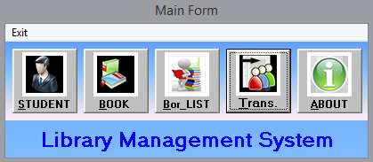 Basic Library Management System | SourceCodester